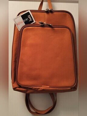 Classic Leather Unisex Backpack